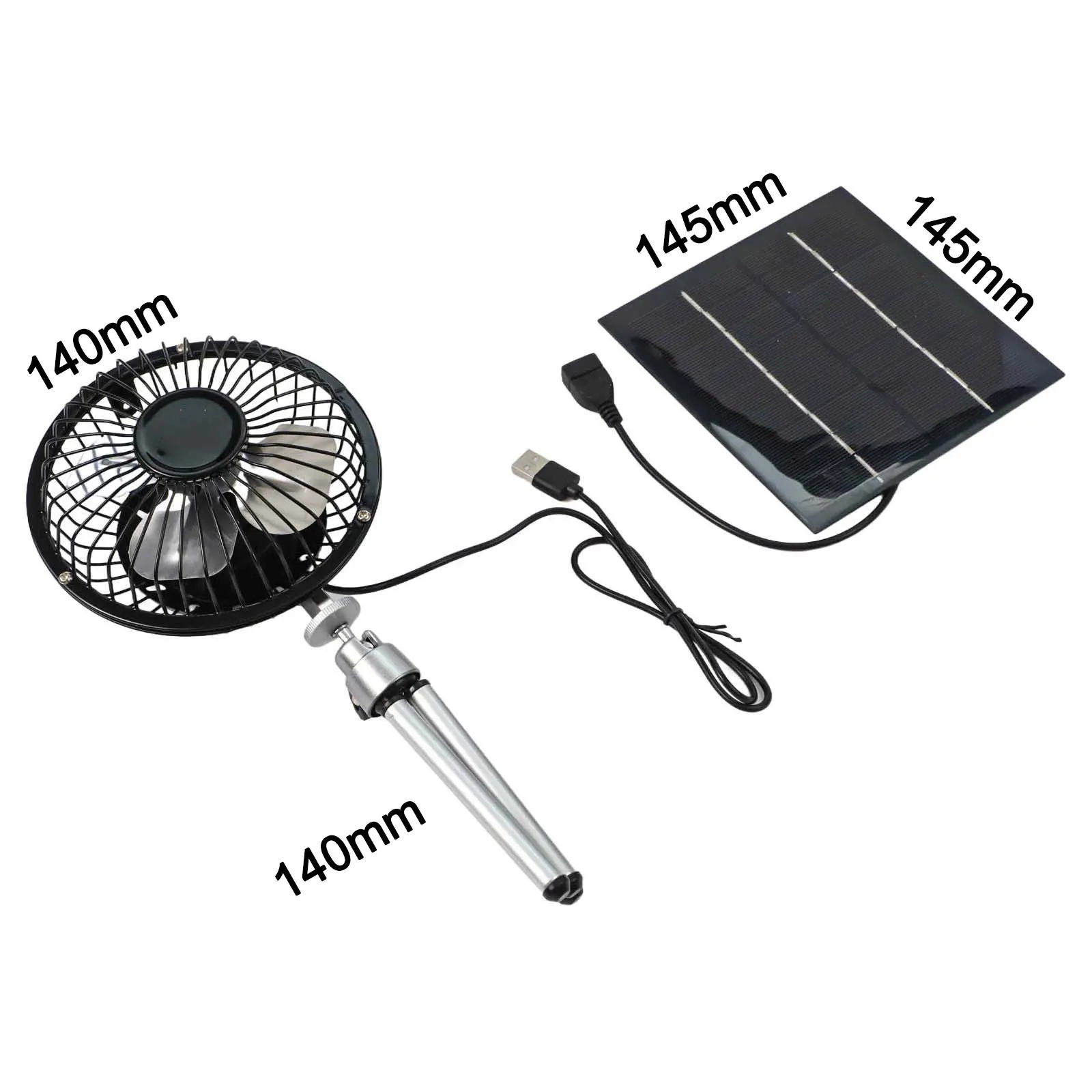 

Вентилятор для кемпинга Вентилятор с двойным питанием для пикников Для путешествий Вентилятор для кемпинга 10 Вт Солнечная панель Компактная конструкция для использования на открытом воздухе