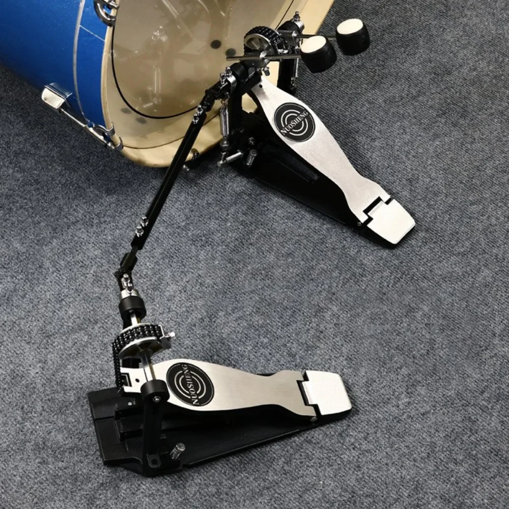 Pedal Tread Hammer Double Chain Jazz Drum Double Drum Kicks Pedals Electronic Drums Percussion Instruments Practice Accessories