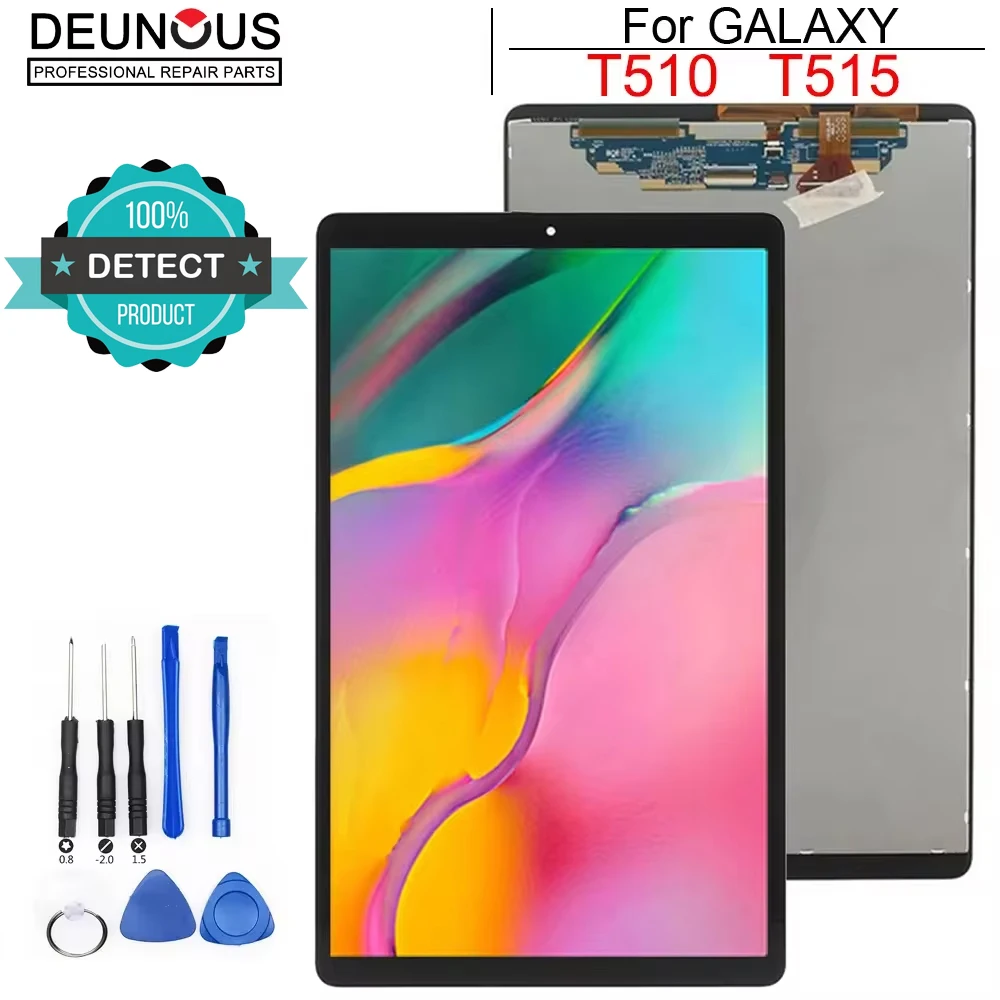 Recambio de pantalla LCD para Samsung Galaxy Tab A 10,1 (10,1), montaje de pantalla táctil de 2019 pulgadas, WIFI, T510, SM-T510, T510N, T515, nuevo