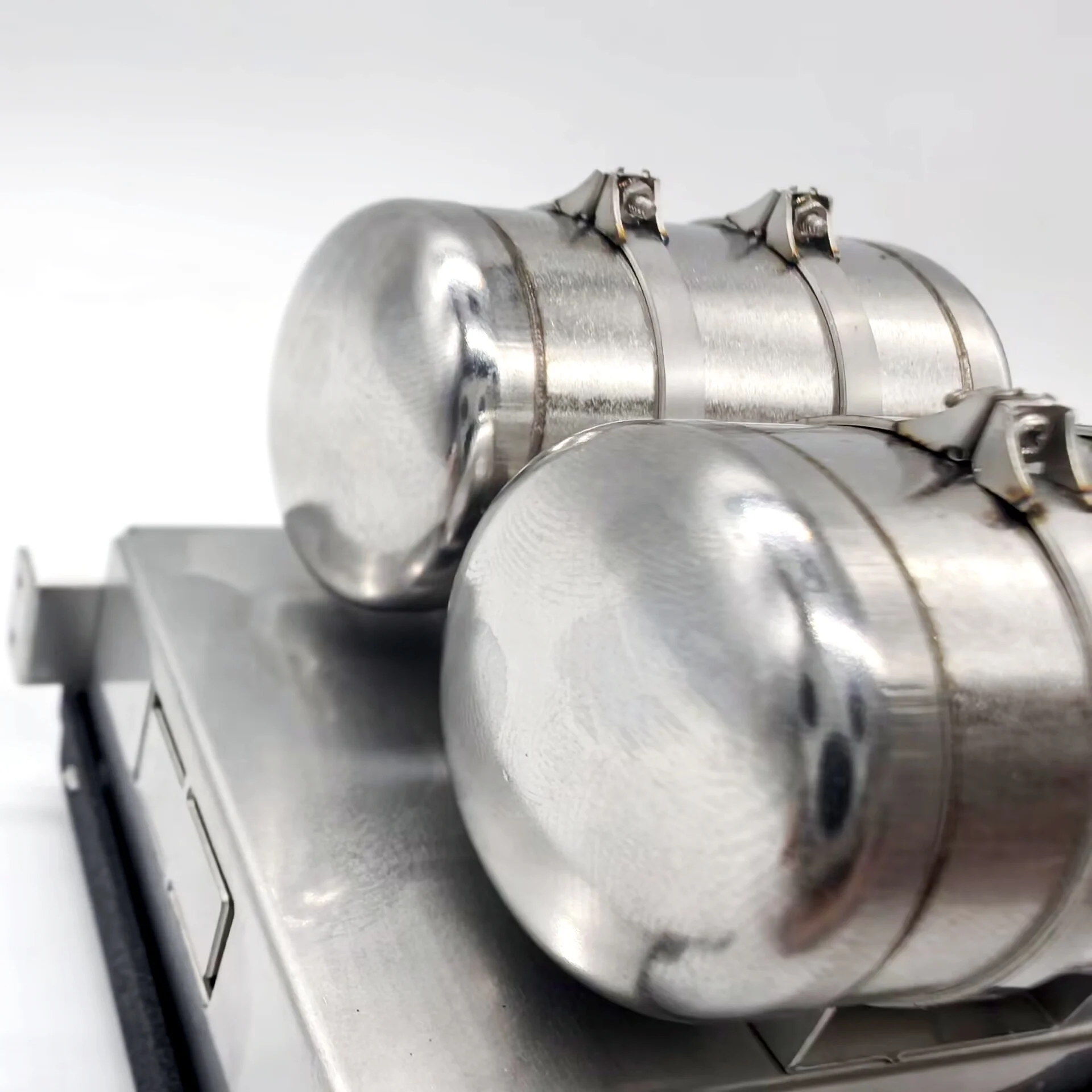 RC 1/14 トラック貯蔵タンクバッテリーボックススカニアタミヤトラックステアリングトレーラー DIY パーツ用