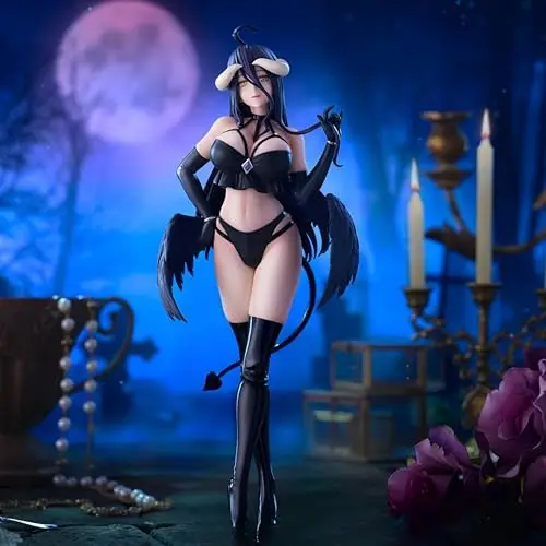 Judai Original FuRyu Overlord Albedo BiCute Dark Action Figure Modell Puppe Spielzeug