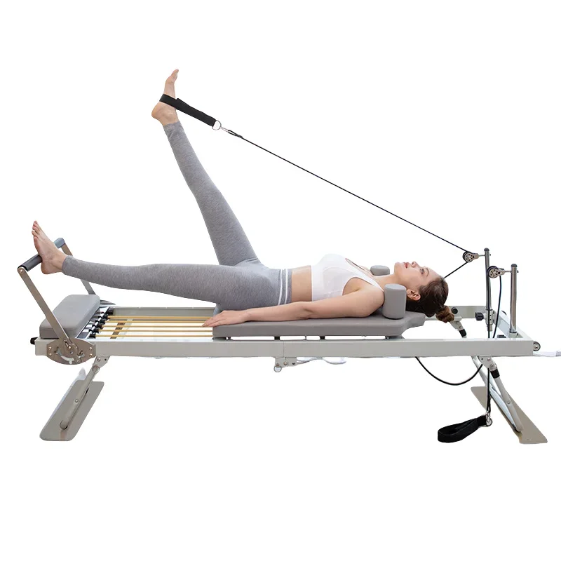 Yoga fitness and Pilates core training bed flexible and foldable large stainless steel equipment Large Fitness Pilates bed
