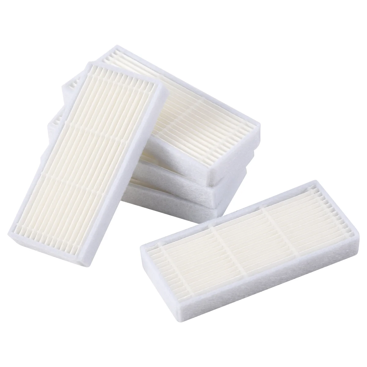 5Pcs Robot Vacuum Cleaner HEPA Filter for VCR03 Robot Vacuum Cleaner Brush Parts Accessories