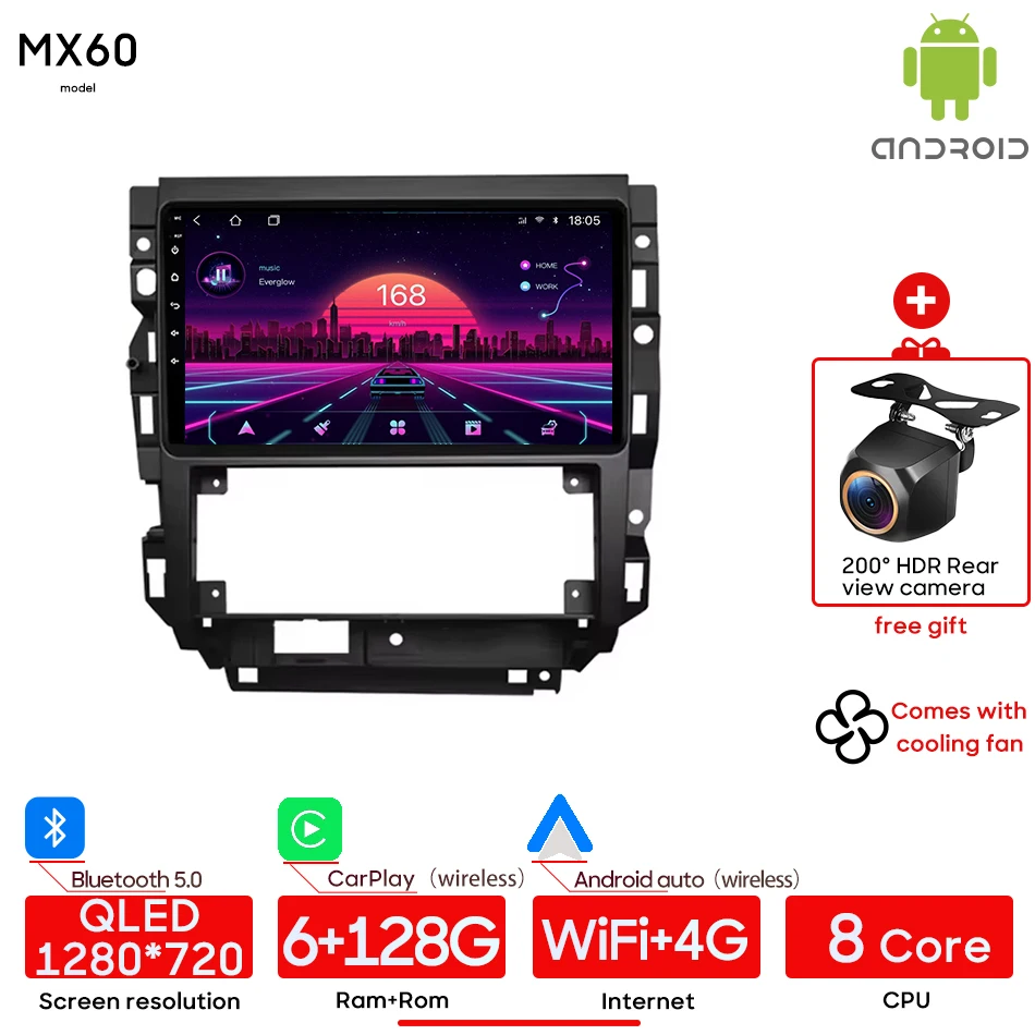Voor Volkswagen VW Golf 4 Jetta MK4 2002-2008 Android Auto Multimedia Speler Autoradio Stereo Draadloze CarPlay Auto wifi Geen 2din