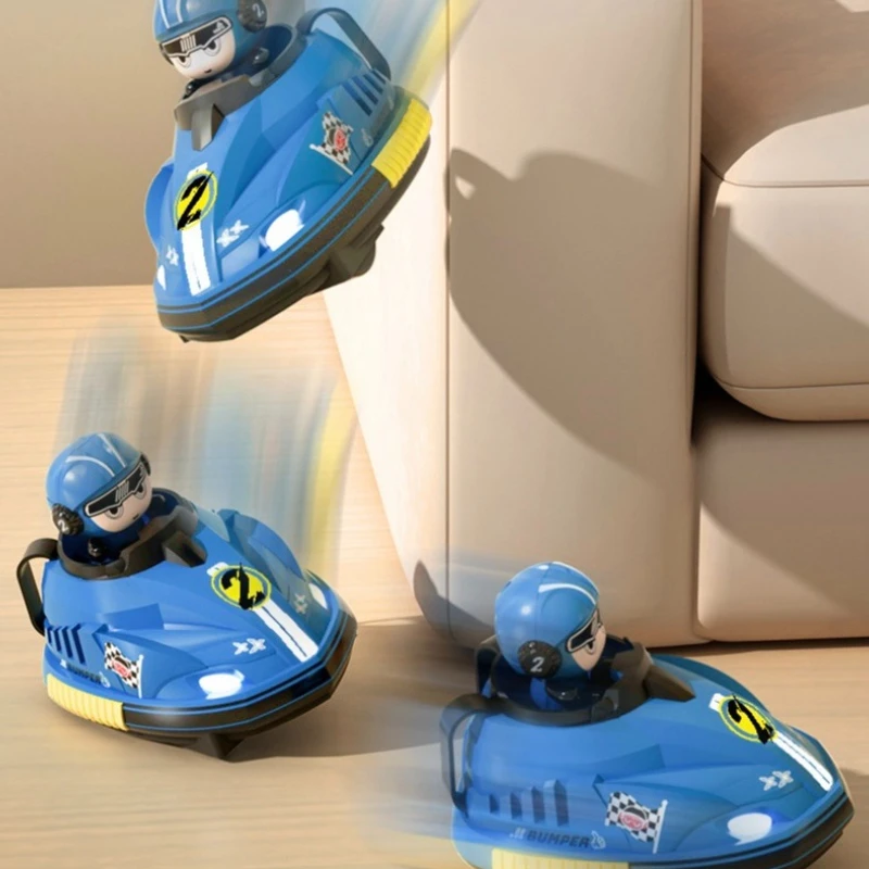 Remote Control Bumper Car Two Player Racing Kart Family Interactive Collision Drifting Launch Remote Control Toy view 5