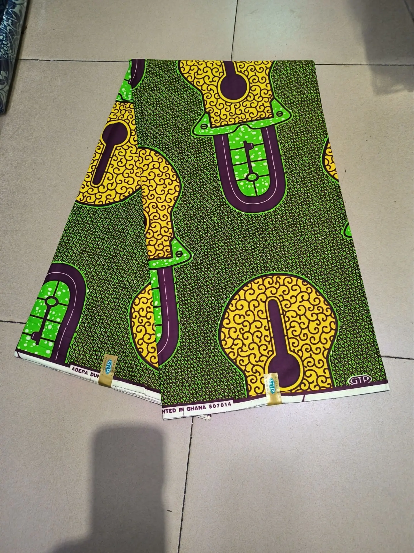 

2025 100% Cotton Wax Print Fabric for Sewing Ankara Fabric Ghana Nigeria Style Fashion Pagne Material T7
