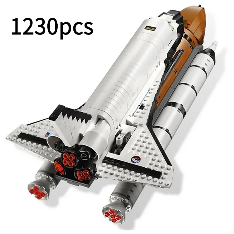 

1230PCS Space Shuttle Expedition Shuttle Model Building Kit Building Block Set Toys Kids Birthday Gift Gift Collection