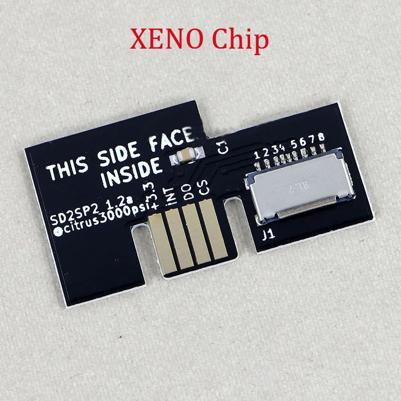1 قطعة ل NGC SD2SP2 برو محول قارئ بطاقات SD مع التمهيد القرص DVD صغير و Xeno GC رقاقة استبدال جزء متوافق #5
