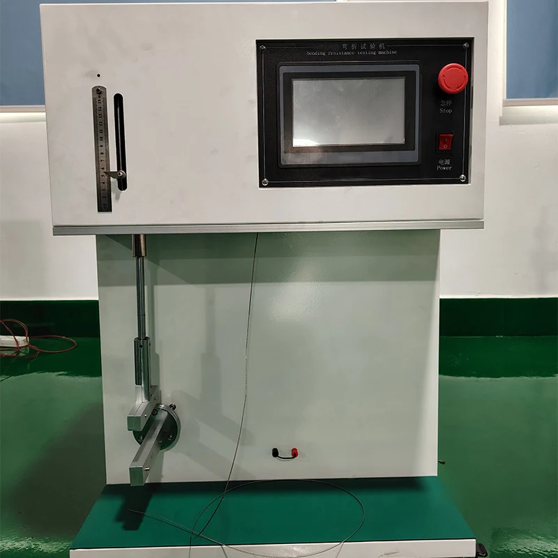 LR-Q005 ASTM-D2176 Standard Model FPC Bending Test Machine by Touchscreen Control  lab testing, bending testing