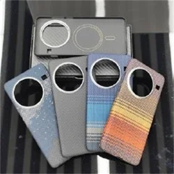 Real Carbon Fiber MagSafe Phone Case For OnePlus 13 Carbon Fiber Case Aramid Fiber Cover Magnetic Ultra-thin Case