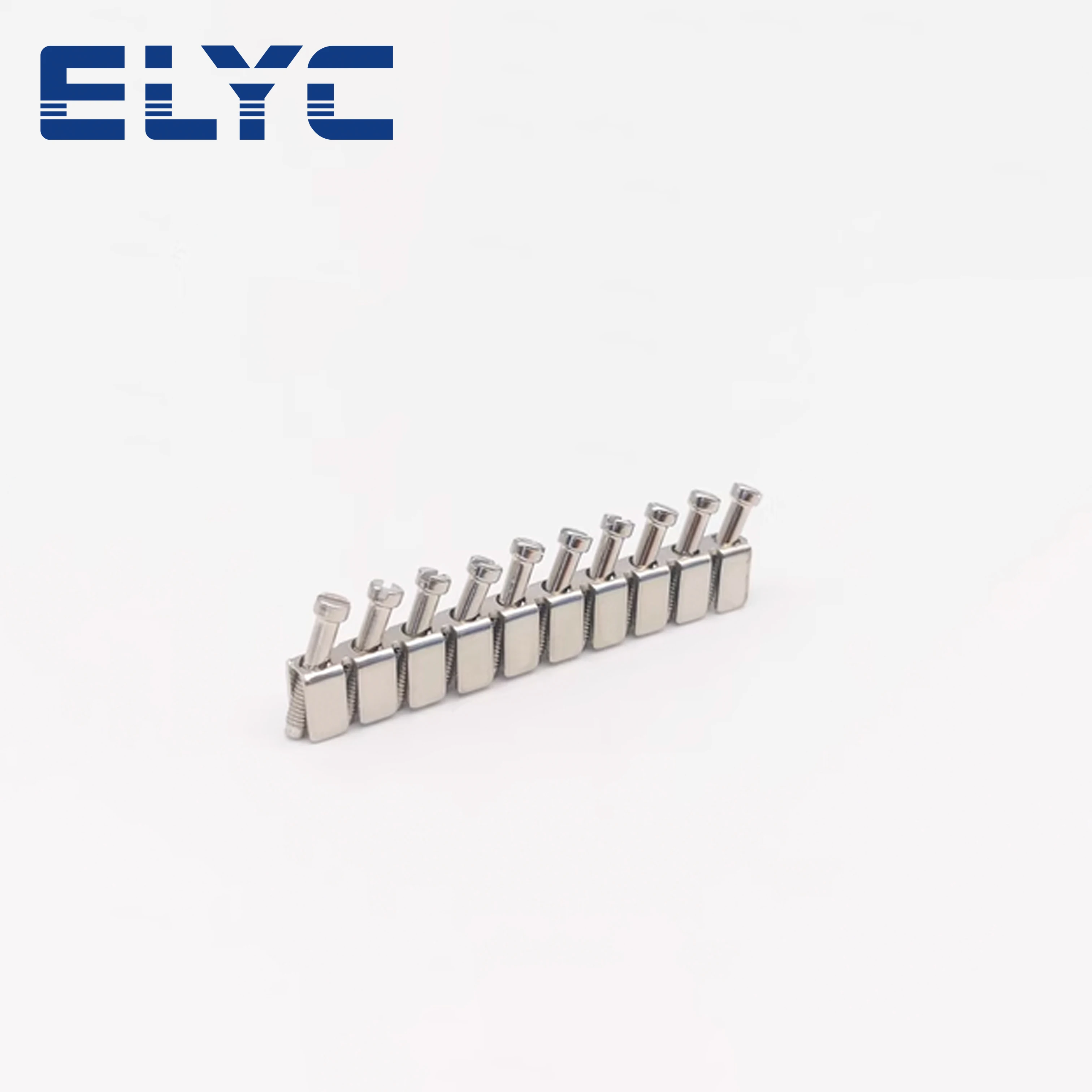 10pc FBI10-6 jumpers de fiação para uk2.5b uk5n ukkb5 bainha conector fbi 10-6 din trilho uk bloco de terminais acessórios ponte fixa