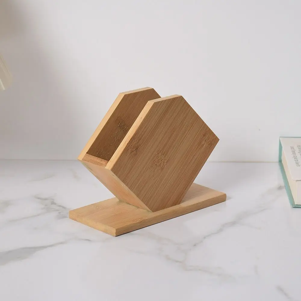 

Новая бамбуковая коробка для салфеток, деревянный держатель для салфеток большой вместимости, простой и элегантный держатель для бумаги для гостиной, 1 шт.