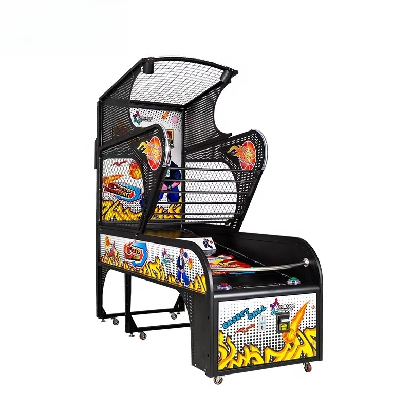 FL Wholesale New Indoor Commercial Street Hoops Token Coin Operated Arcade Machine Shooting Basketball Electronic Games Customiz