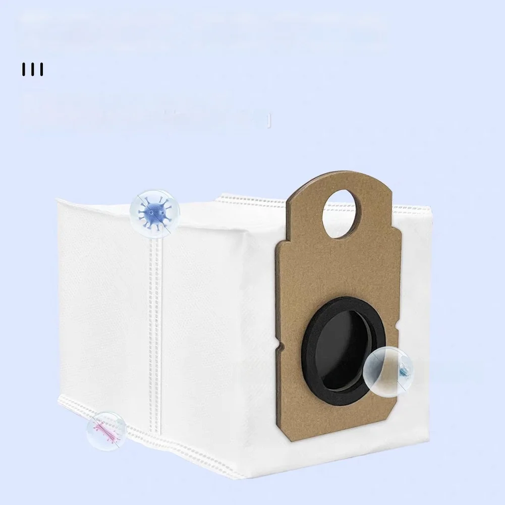 10pcs Dust Bags FOR V10 Ptic Base Station Vacuum Cleaner 2.5L High Capacity Filter Replacement Dust Bags Accessories