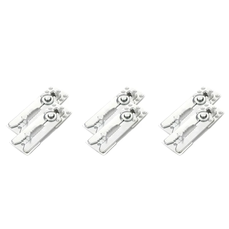 

A19F-6 Packs Of Sectional Sofa Connector, Metal Sectional Sofa Furniture Connector Sectional Connectors For Sliding Sofa