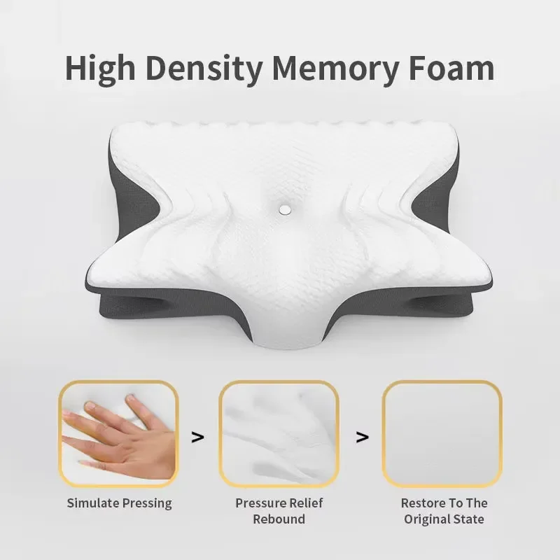 Unquic Custom Logo Solid Modern Memory Sponge 200TC Neck Support, Height Optional, Slow Rebound, Spine Alignment, Deep Sleep