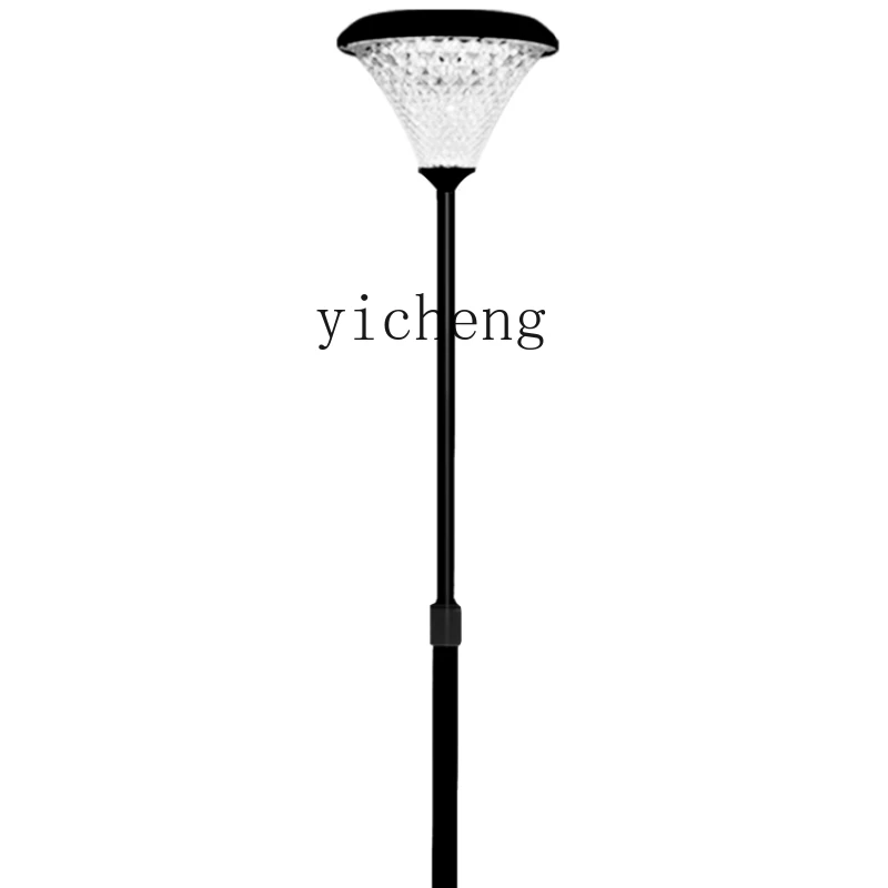 ZK Outdoor Courtyard Solar Decoration Garden Living Room Outdoor Sun Dual-Use Retractable Floor Lamp Camping home accessories