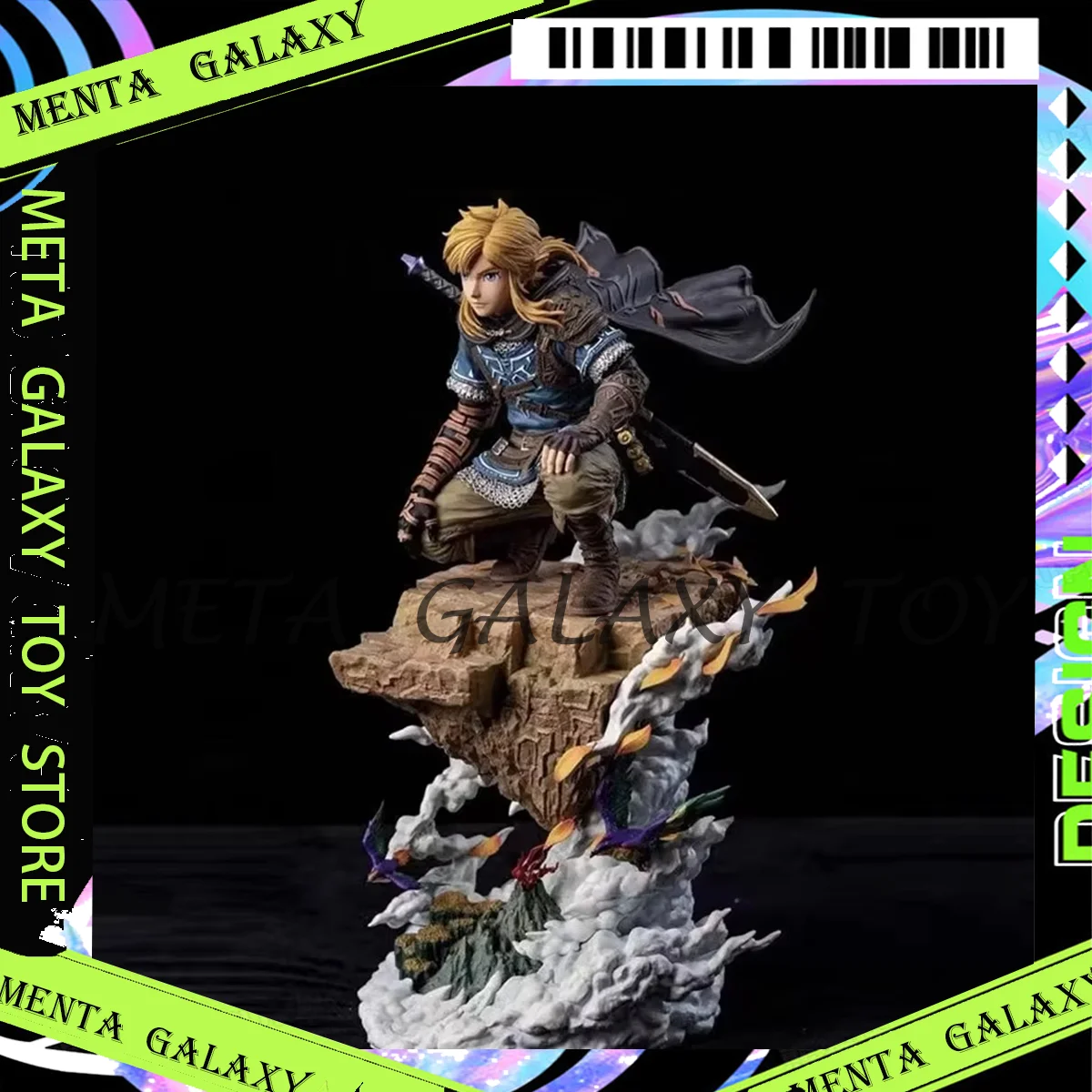 38cm The Legend of Zelda Game Gk Figurine Link Anime Figures PVC Statue Collectible Model Desktop Decor KidsToys Birthday Gifts