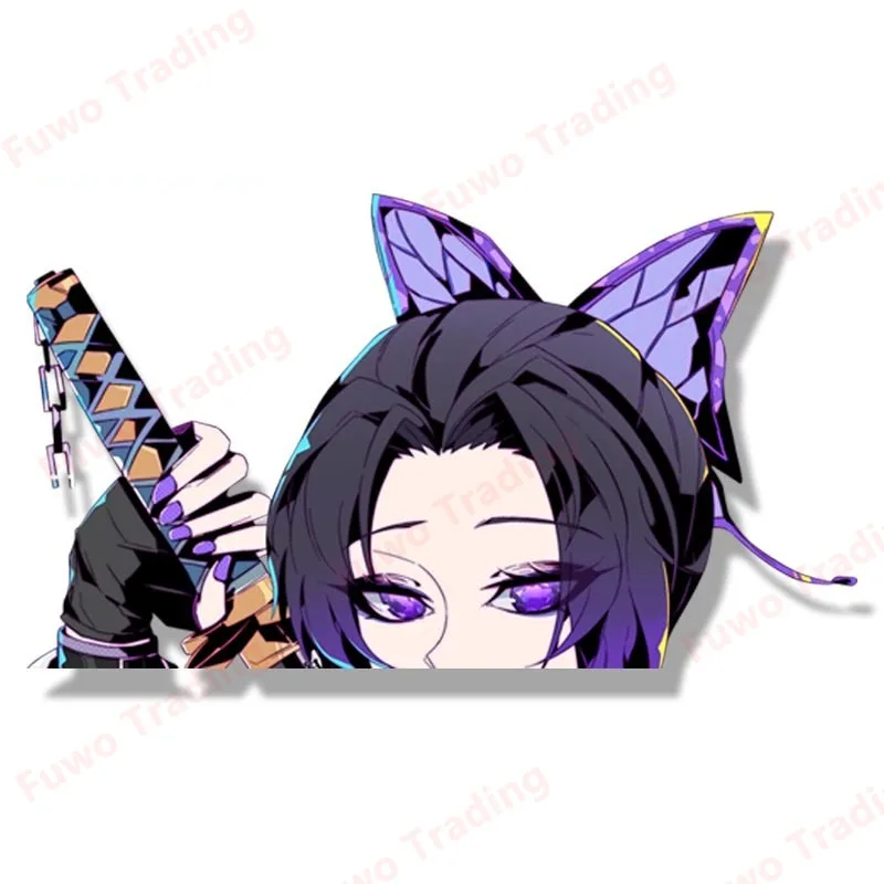 ملصق سيارة أنيمي قاتل الشياطين ، ملصق وشم الننجا ملصق كرتون ، ملصقات جرافيتي ، الأكثر مبيعًا