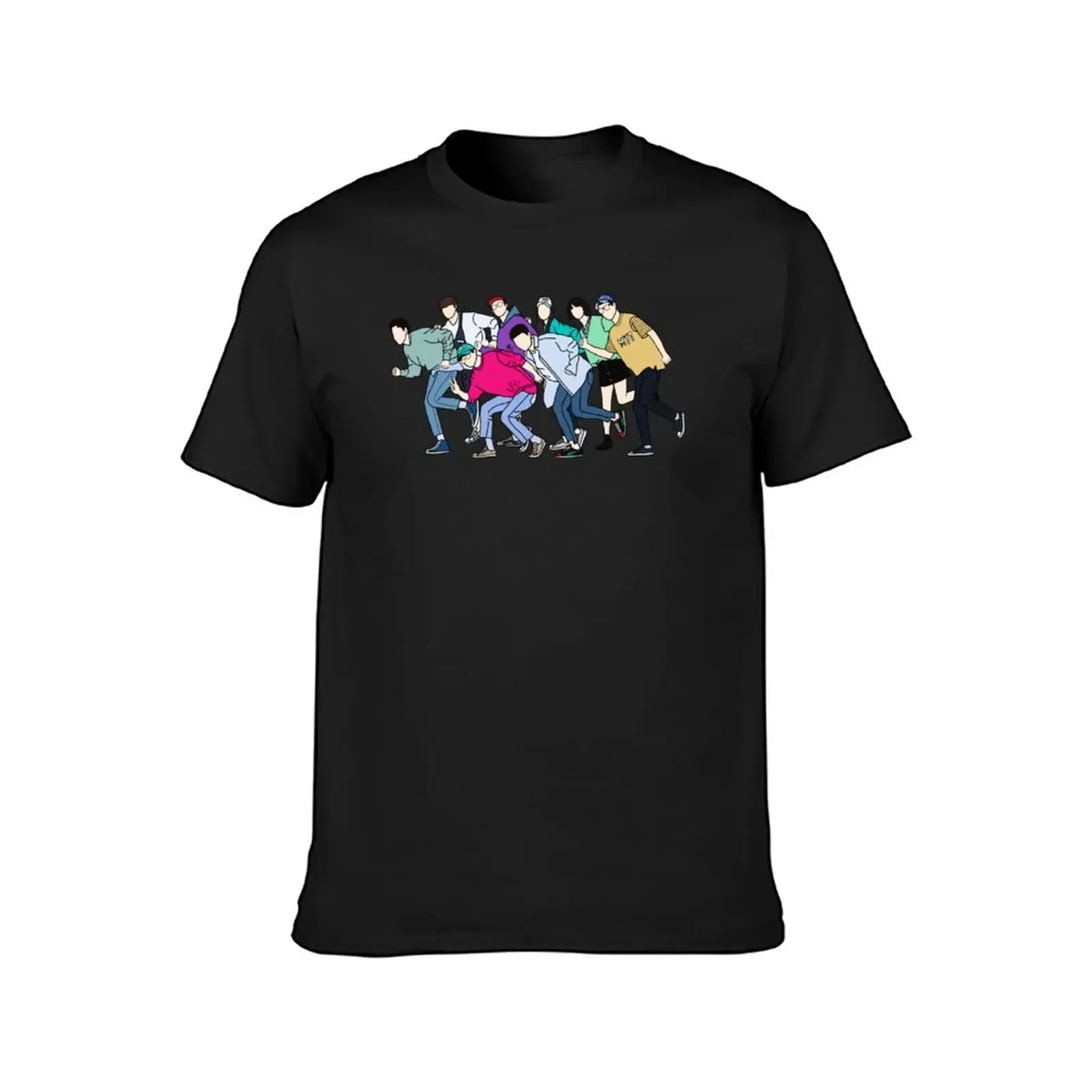 Running Man (Korean Variety Show) T-Shirt blacks aesthetic clothes sublime plus size clothes heavyweight t shirts for men