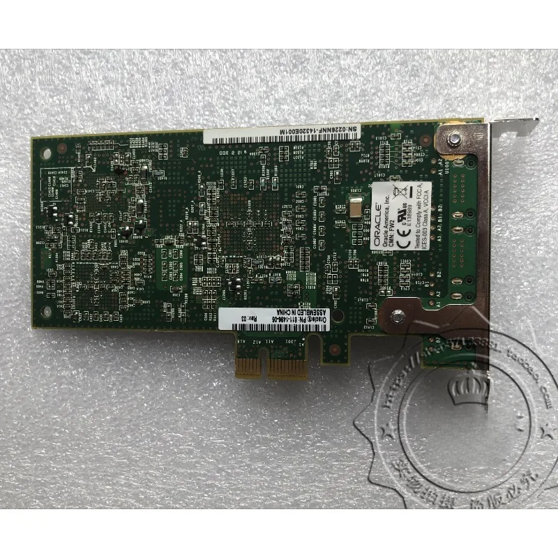 ORACLE AMERICA INC 7056175 511-1496-05 3 port network interface card JL82572EI