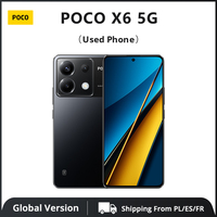 Used Phone Poco X6 5g Global Version 12Gb+256Gb Black Smartphone (Excellent Condition)