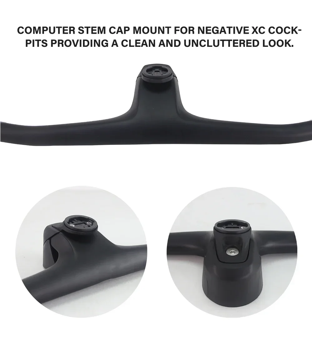 SYNCROS Fraser Ic Sl Wc/Dc/Xc Lenker Xc Vorbau 1.5/2.0 BIKE CNC Aluminium Top Cap Computerhalterung 0 Grad Garmin/Wahoo/Bryton – Detail 8