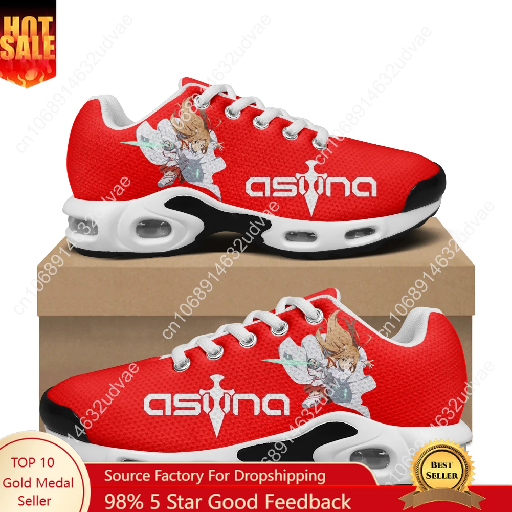 

Sword Art Online Asuna Air Cushion Sneakers Mens Womens Teenager Lightweight Sports shoes Custom Leisure Mesh Sneaker