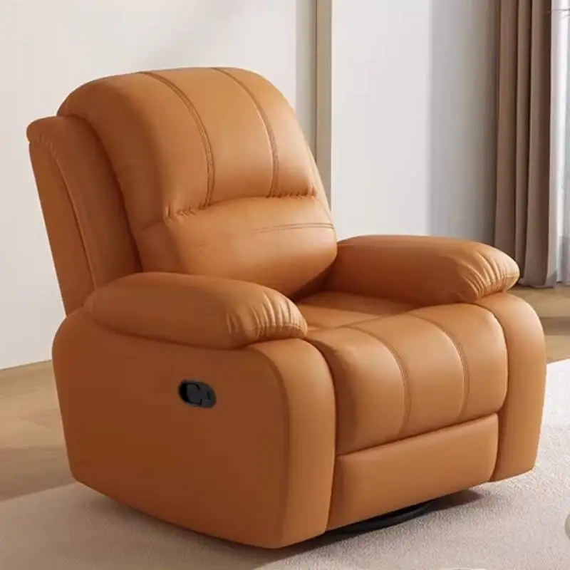 

Orange China Electric Recliner Sofas Cheap Modern European Nordic Living Room Sofas Single Italian Banken Woonkamer Furniture