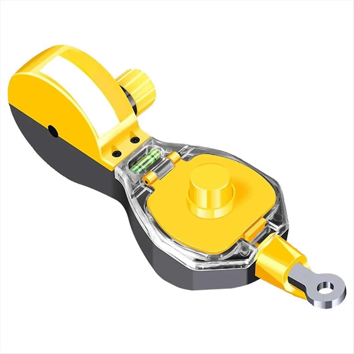 A24I Chalk Line Woodworking Marking Tool Automatic Wire Box Adjustment Line Tightness for Marking on Board Manual Measurement