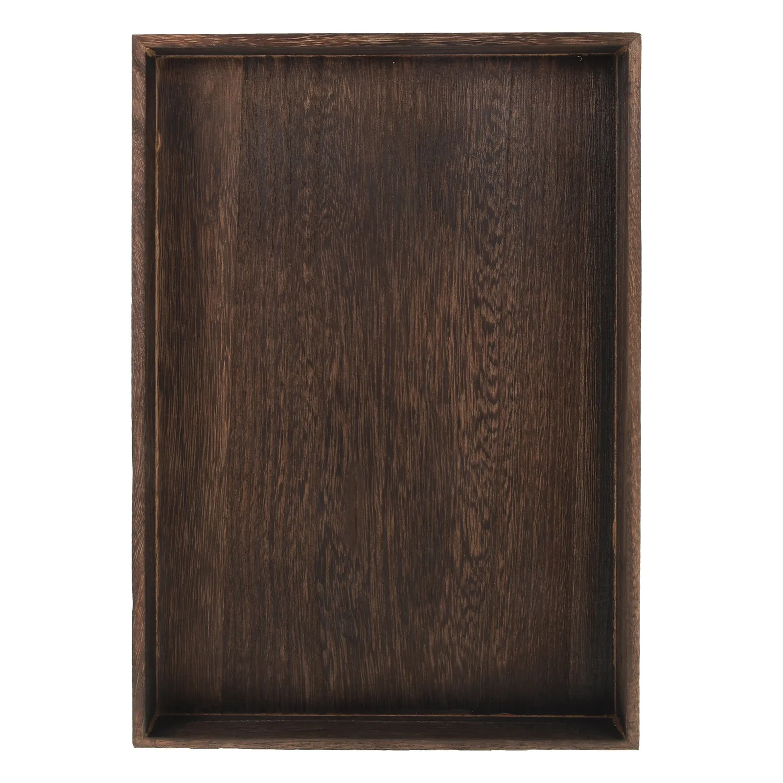 

Wood Jewelry Plate Simple Smooth Lines Fine Workmanship Jewelry Storage Tray for Bedroom Living Room Dresser Windowsill