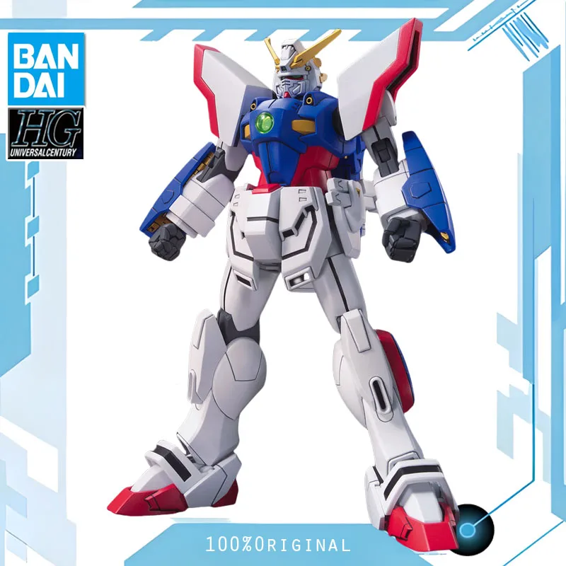 

BANDAI Anime HG 1/144 GF13-017NJ SHINING GUNDAM Collectibles Model Kit Robot Quality Assembly Plastic Action Toys Figures Gift