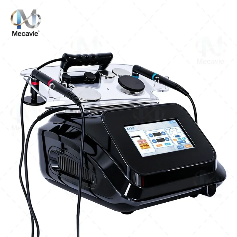 INDIBA Face Lifting 448K Tecar Cavitation Health and Beauty Body Care System RF Slim Machine Weight Loss Home Use Relieve Lamp