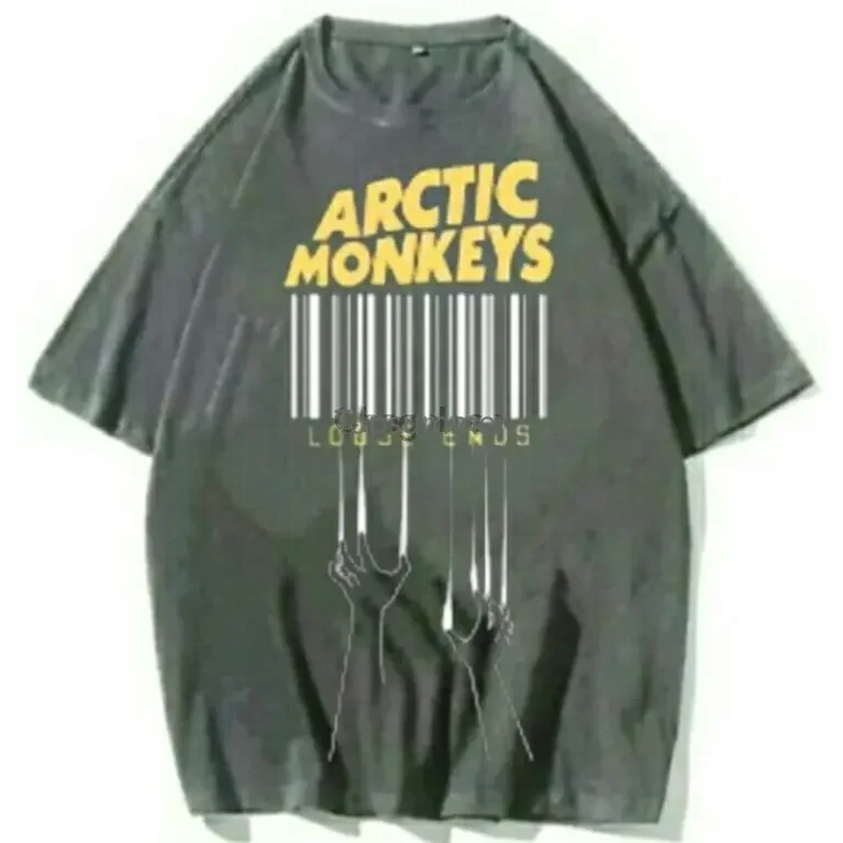 Arctic Monkeys Louse termina www Katun penteado 24S camiseta gráfica de grandes dimensões para mulheres