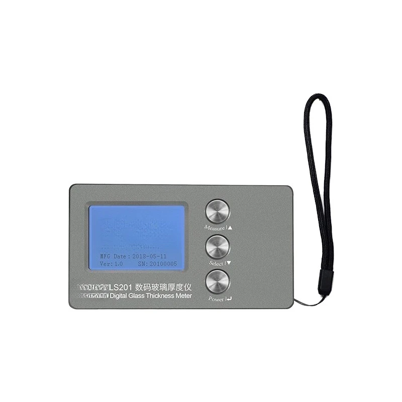 One-Side Digital Thickness Meter Universal 0.1mm Accuracy IP67 Protection Dual Voltage 110/220V Testing Equipment