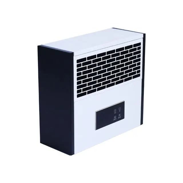 Meilun Silent 220V 50Hz Wall-Mounted Compressor Dehumidifier 12L/day Continuous Drainage Digital Display MERV 11 Air Duct System