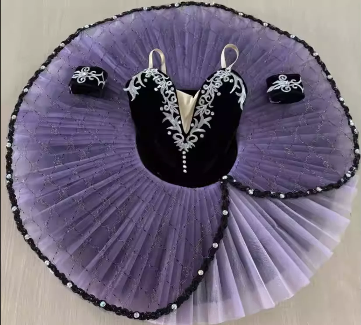 

Классическая профессиональная балетная пачка для взрослых, фиолетовая блинная пачка «Лебединое озеро», балерина, вечерние танцевальный костюм, балетное платье для женщин