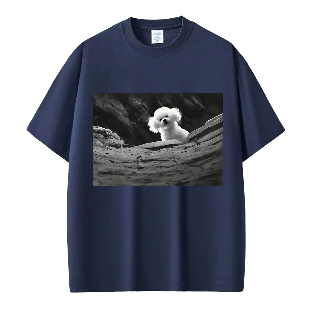 Funny Precious Dog Horror Movie Style Graphic T-shirt Men Women Fashion Vintage Short Sleeve Oversized Cotton Summer T Shirts