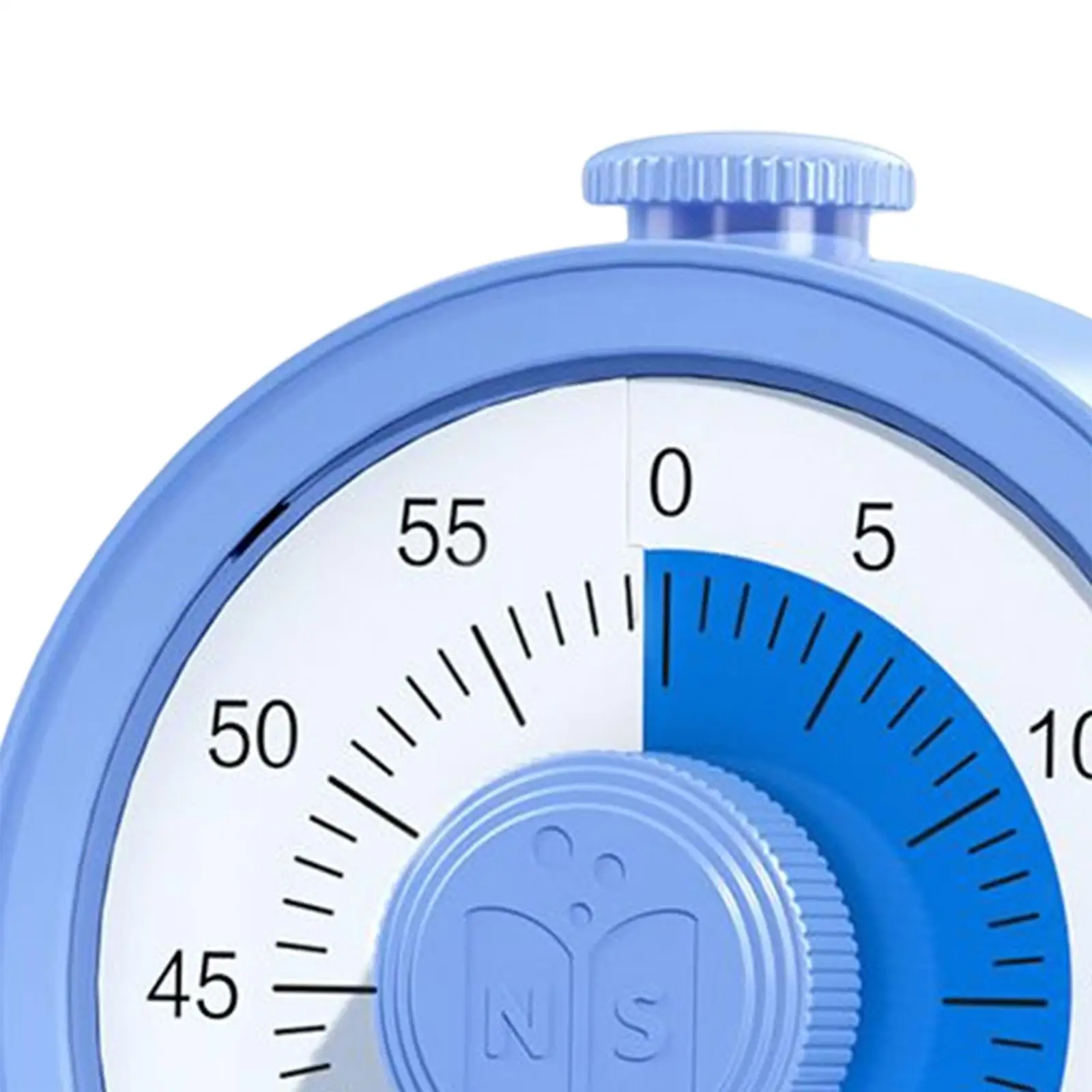 60 Minutes Visual Timer Cooking Timer Silent Countdown Clock 1 Button Cycle