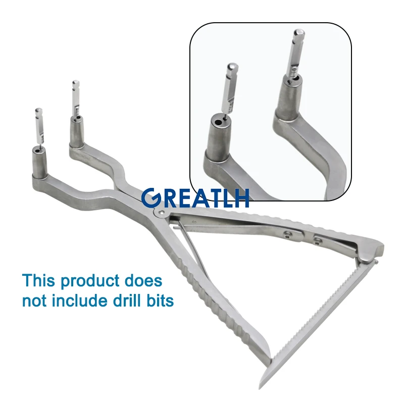 GREATLH Orthopedic Kirschner Forceps Distractor Opener Kirschner Wire Distractor Retractor Medical Orthopedic Instrument Pet