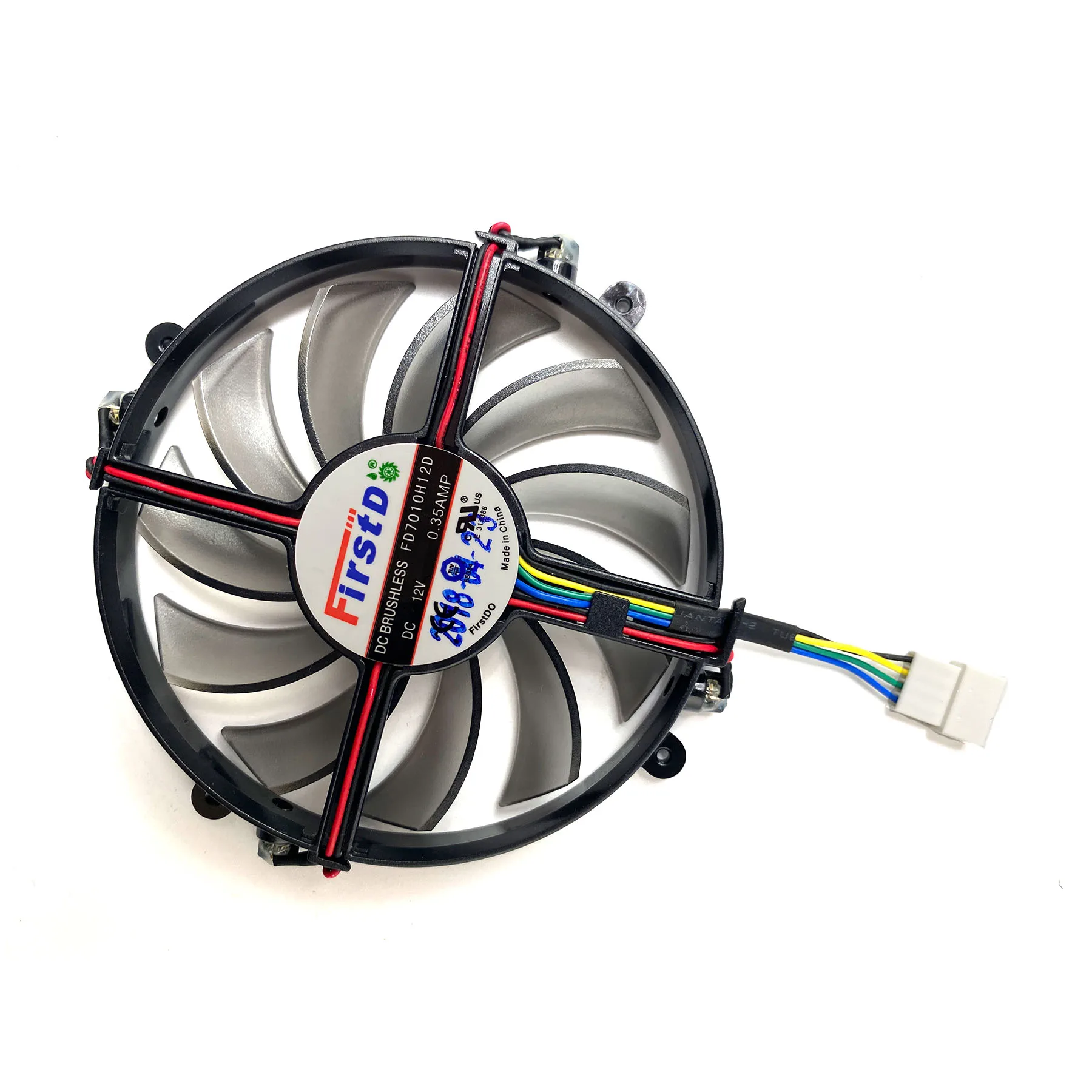 New For LEADTEK GeForce GTX1070 1070ti 1080 WinFast HURRICANE Graphics Card Replacement Fan FD7010H12D