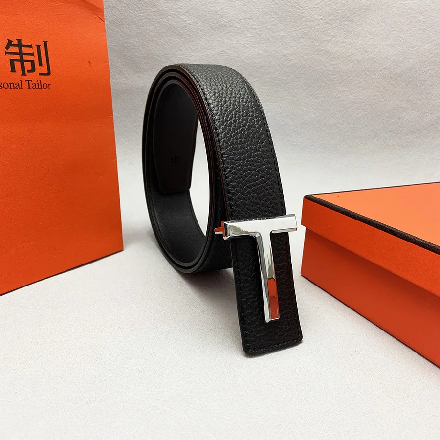 2025 Бестселлер Мужской ремень 3,8 см - модный кожаный пояс |   Популярный универсальный взрывной ремень для делового повседневного использования