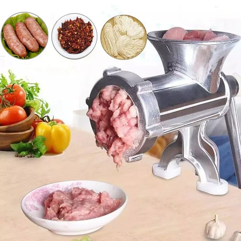 

Stainless Steel Manual Meat Grinder Sausage Stuffer Attachment for Kitchen Aid Mixer