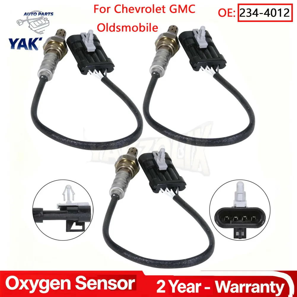 

for 1996 1997 1998 1999 2000 2001 Chevrolet Blazer S10 GMC Jimmy Sonoma Oldsmobile Bravada 4.3L Front Rear Oxygen Sensor Lambda