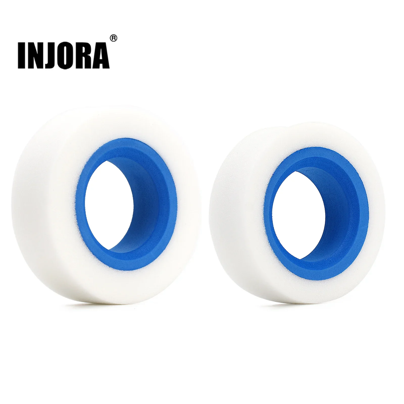 INJORA EVA Dual Giai Đoạn Xốp Phù Hợp Với 1.9 "100-110Mm 114-Bánh Xe 120Mm Lốp Xe 1/10 RC Xe Bánh Xích Trục SCX10 90046 TRX4 Gen8 VS4-10