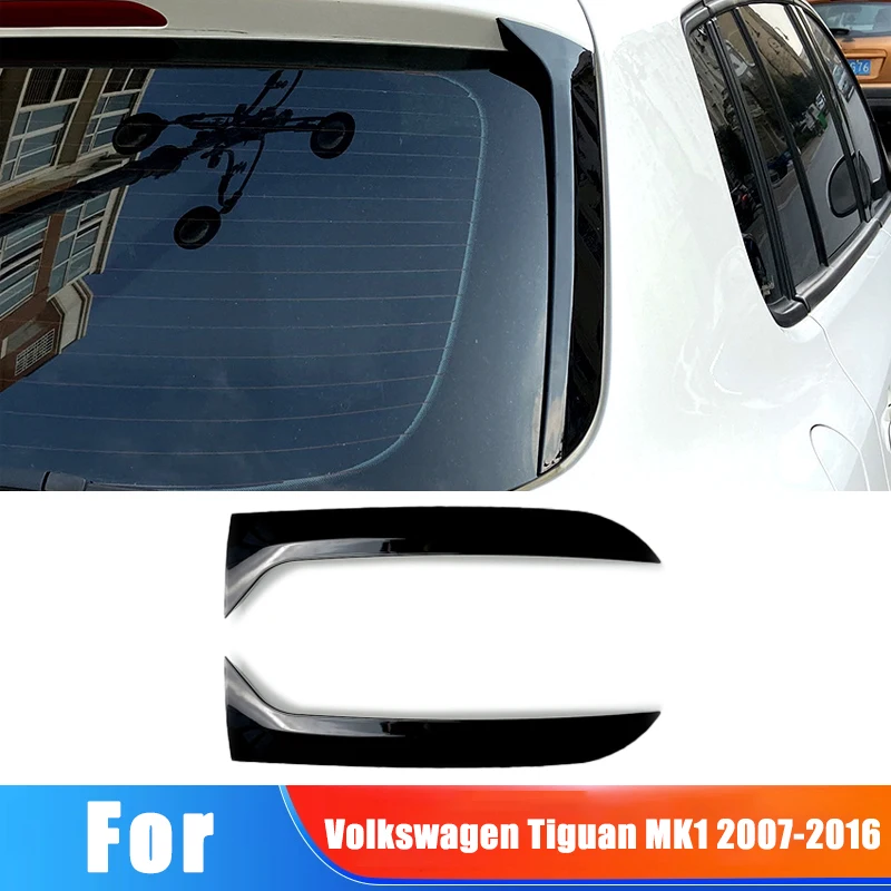 

For Volkswagen Tiguan MK1 2007-2016 Car Window Trim Lip Spoiler Side Wing Spoiler Car Sticker Decoration Accessories