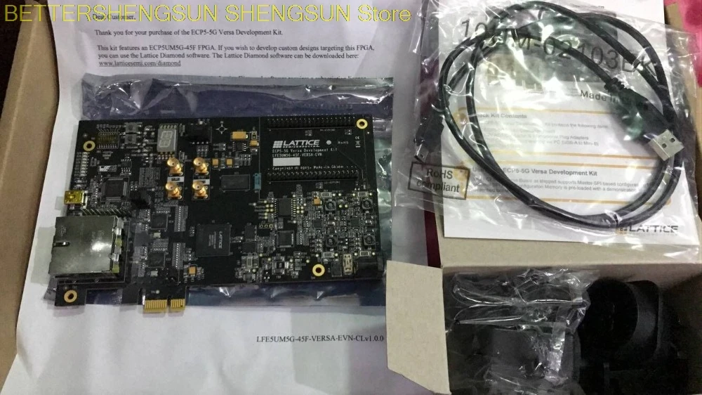 

Умная плата FPGA ECP5-5G PCIe LFE5UM5G-45F-VERSA-PROMO