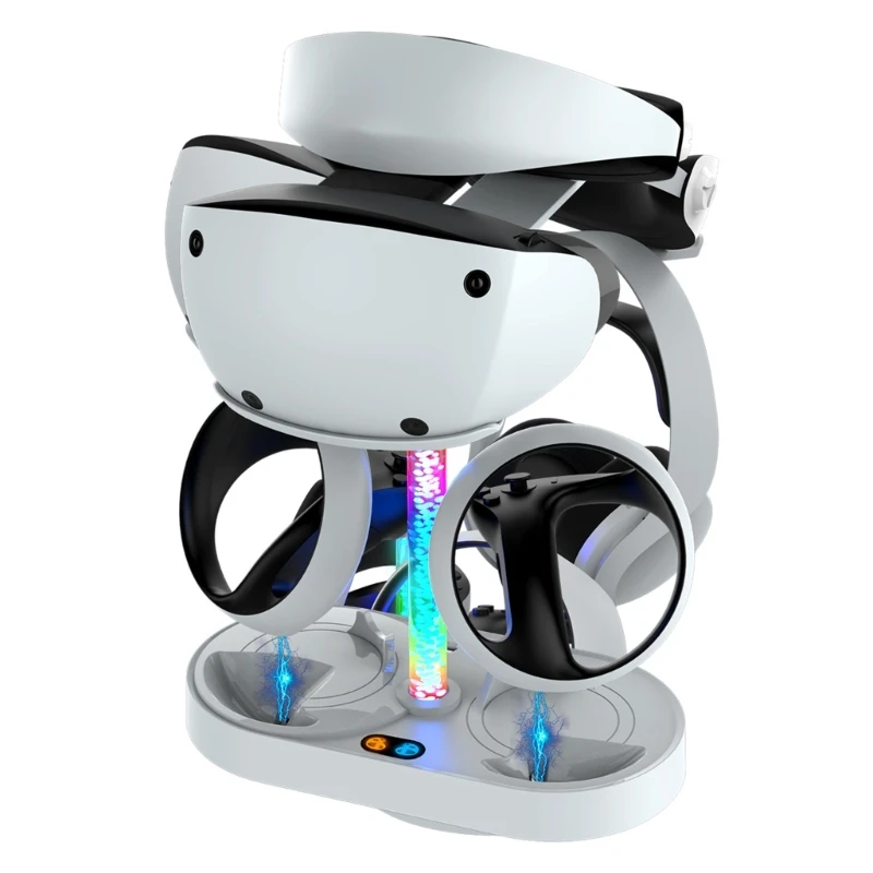 Enhanced Virtual Reality Controller Dock Stand For PSVR2