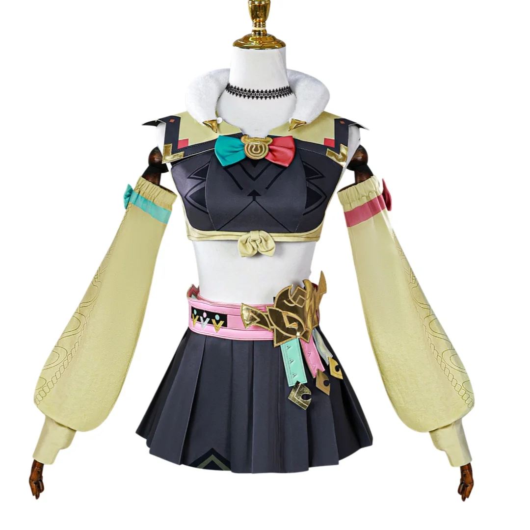 

Game Genshin Impact Varesa Cosplay Costume Full Set Uniform Outfits