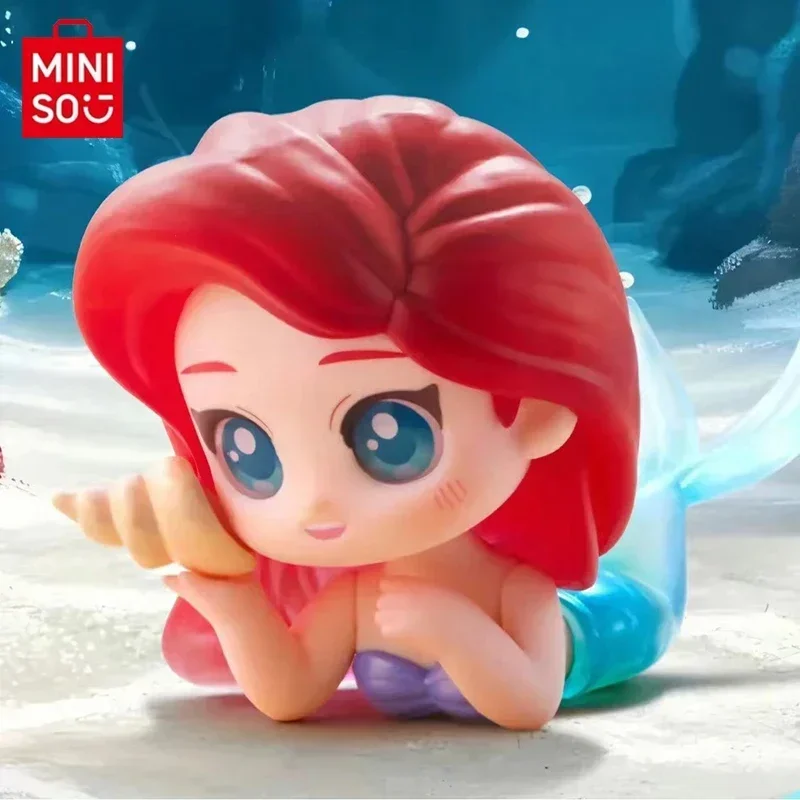 

MINISO Disney Princess Afternoon Take A Nap Genuine Blind Box Pendant VINYL Garage Kit Doll Cute Ornament Surprise Gift Toy